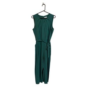 NWT- Calvin Klein Women's Sleeveless Jumpsuit Teal